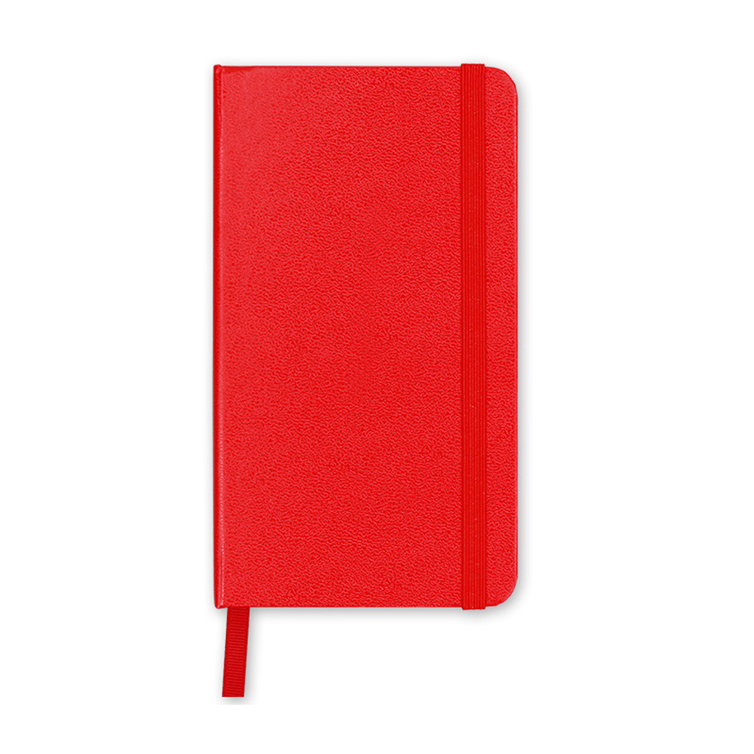 A6 PU-Coated Hardboard Notepad w/ Elastic Band 8